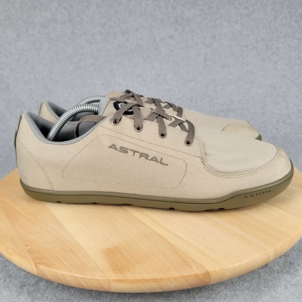 Astral Loyak All Weather Men 10 Beige Water Resistant Recycled Sneakers